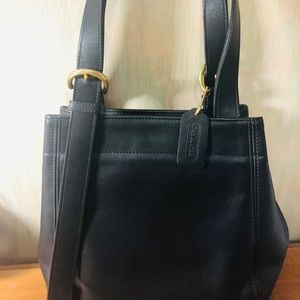 Coach leather bag